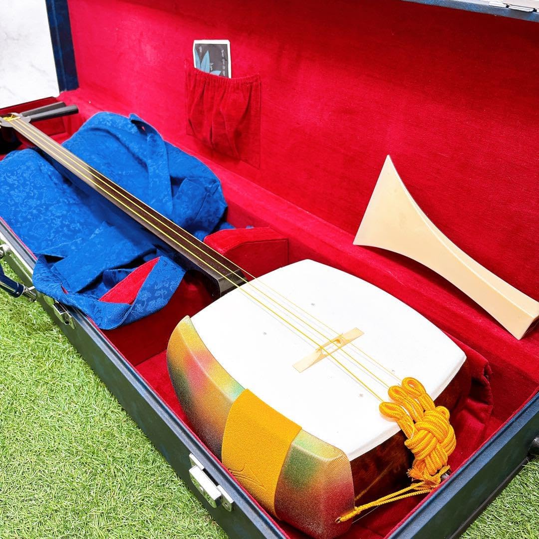 三味線和楽器弦楽器地唄三ツ折れ