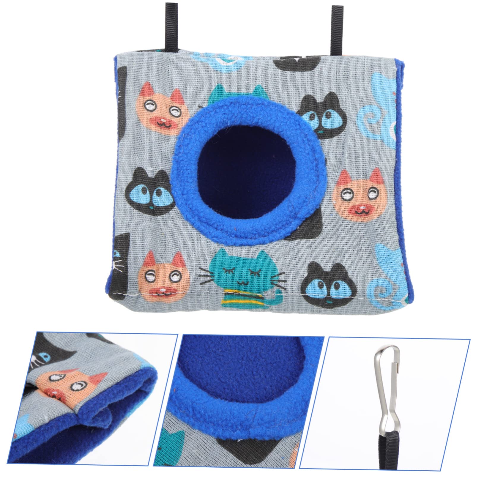 Yardwe 4pezzi per per Pappagalli Design Portatile e Traspirante per Canarini e Piccole