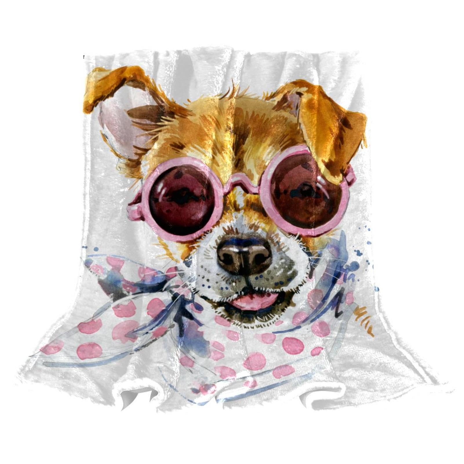 Couverture plaid chaude chien pour apaiser votre animal sur le divan