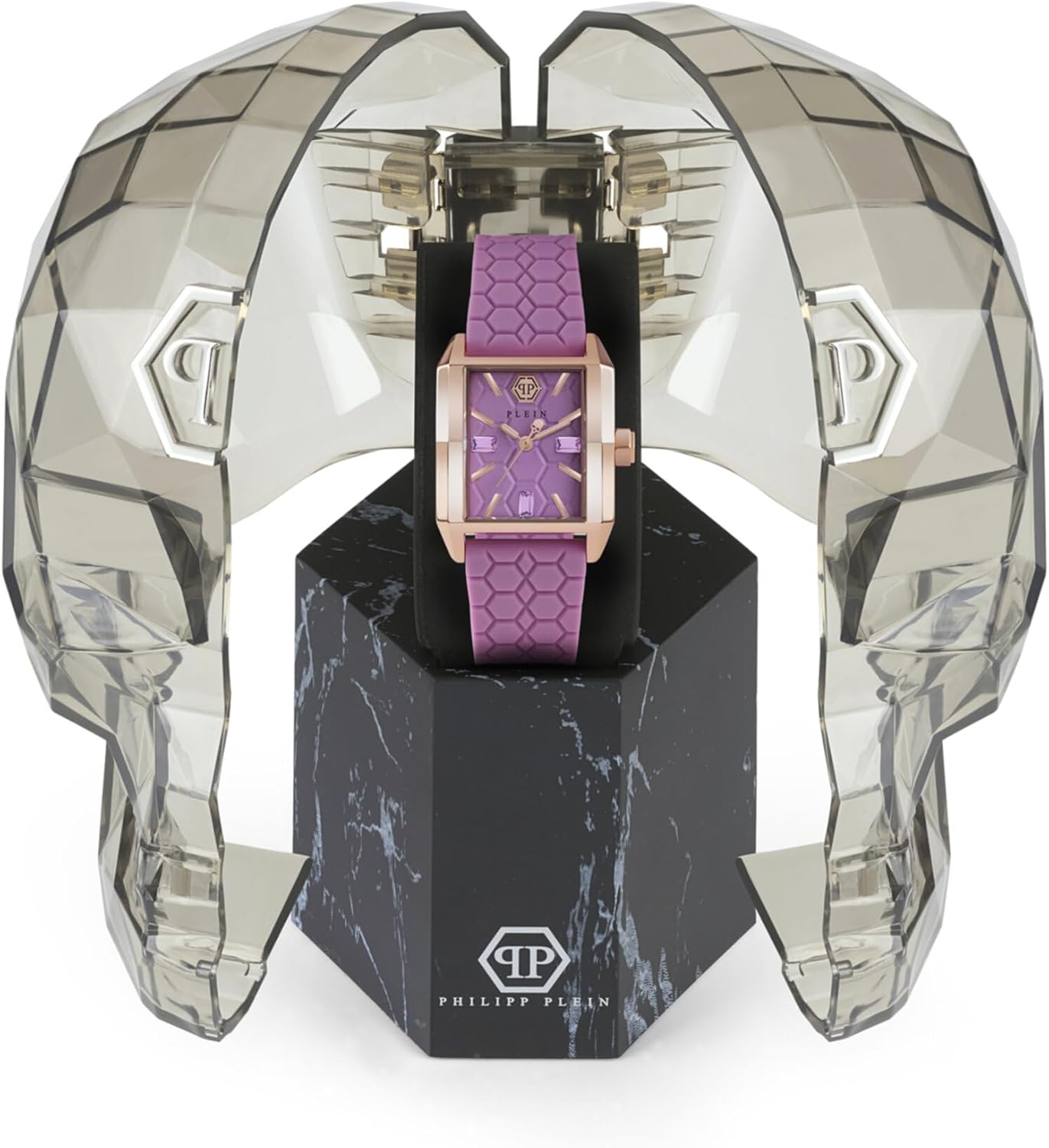 Philipp Plein Orologio da donna analogico al quarzo Offshore Square Philipp Plein Orologio da donna analogico al quarzo Offshore Square