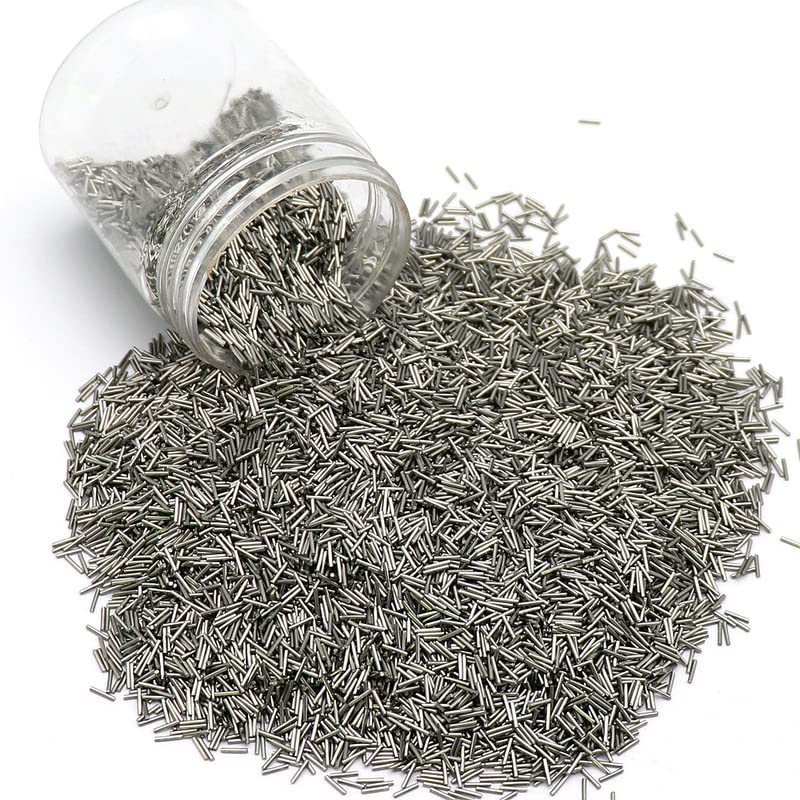 Magnetische Poliernadel, 1000 g, Edelstahl, Poliernadel, Schmuckherstellung, Reinigung, Gravurwerkzeug, Schmuck, Poliernadeln (1,0 x 5 mm)