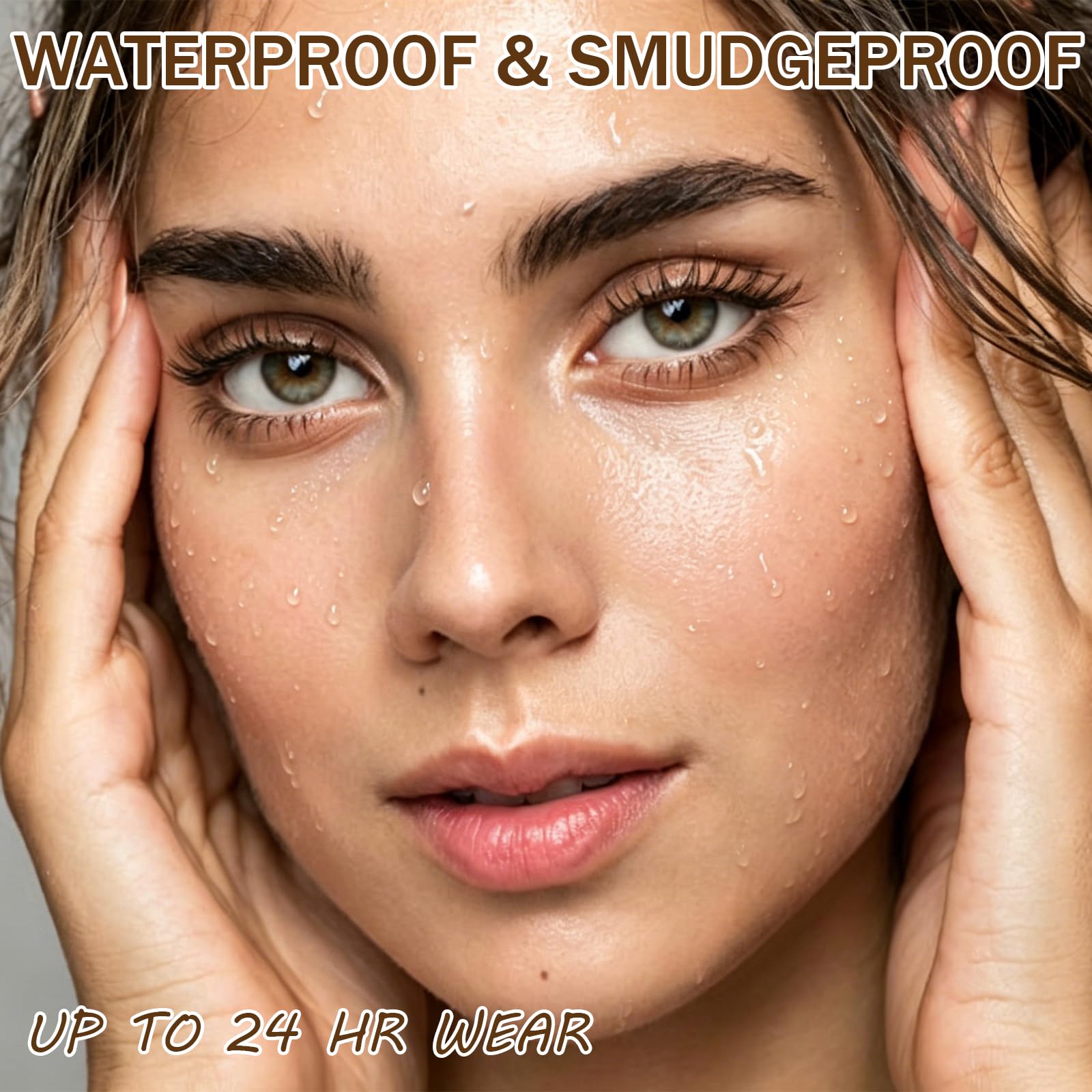 Set di 5 matite per sopracciglia impermeabili, resistenti alle sbavature, 2 in 1, design a doppia estremità, 4D, microblading, punta a 4 punte, eyeliner preciso, sopracciglia definite, 5 colori
