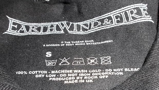 アース・ウィンド・アンド・ファイアー バンド Tシャツ 黒 アース・ウィンド・アンド・ファイアー バンド Tシャツ 黒 Earth Wind