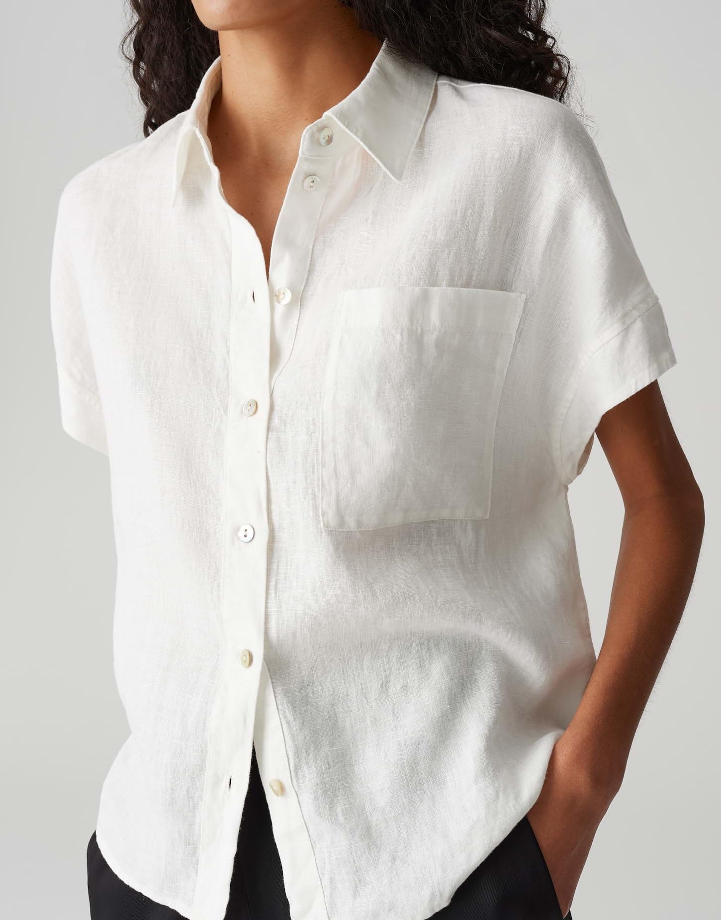 OPUS Leinenbluse Damen