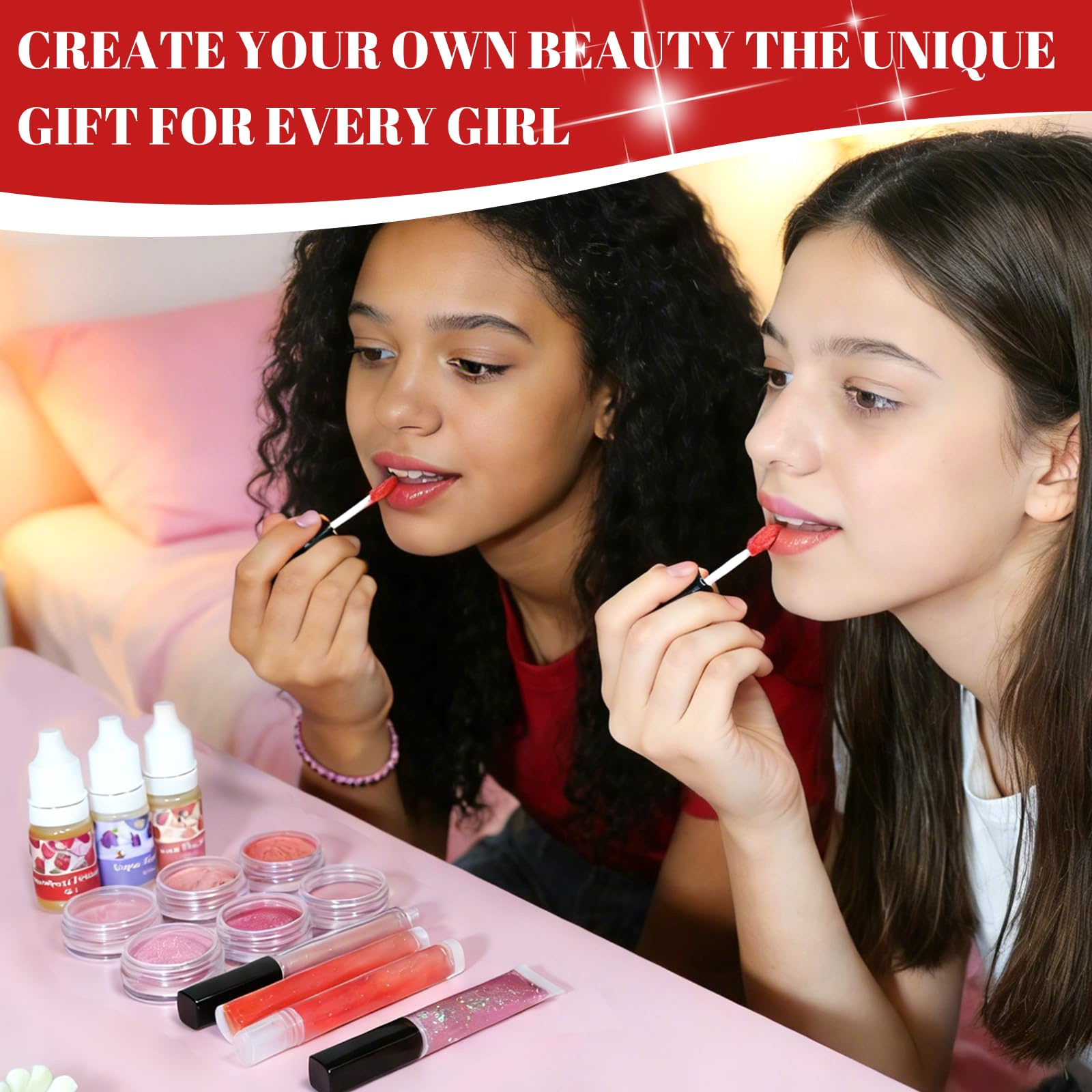 DIY Lip Gloss Making Kit – Creative Lip Gloss Craft Set