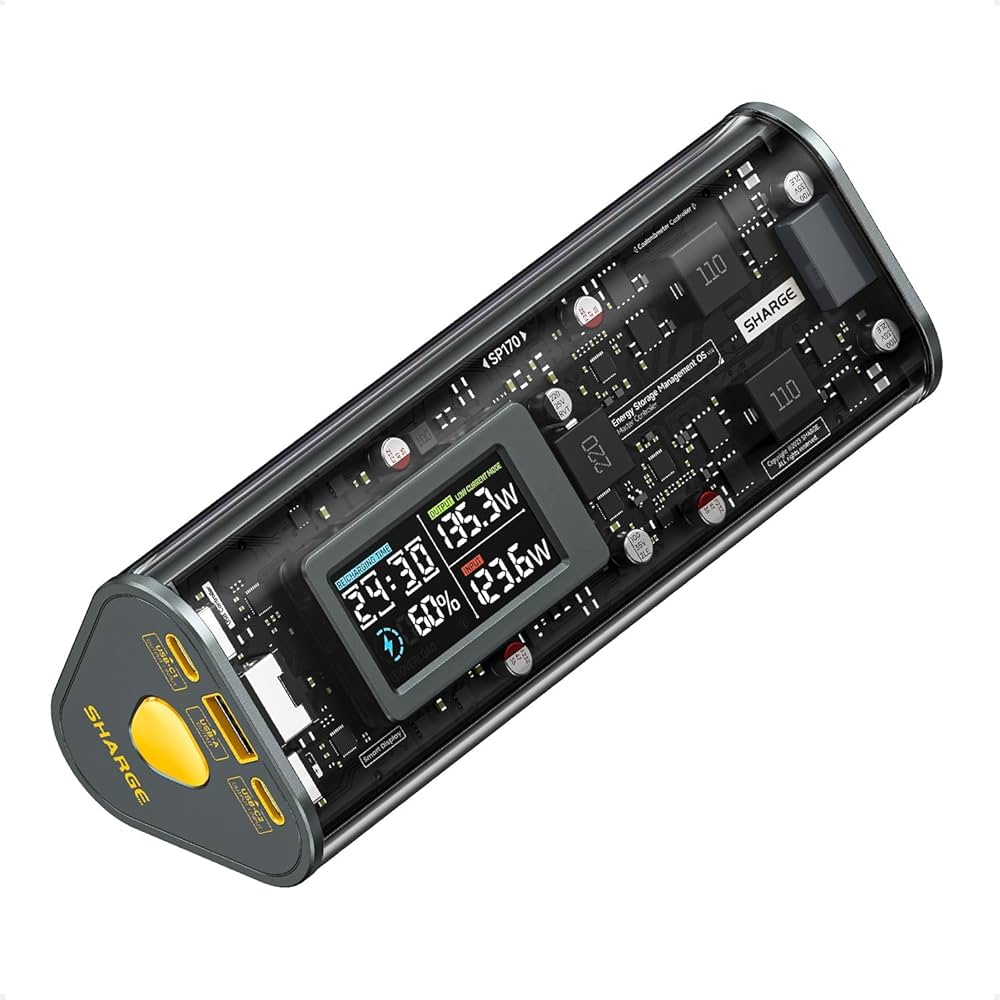 SHARGE　Shargeek 170 POWER BANK【中古】 sharge SHARGEEK 170 Power Bank, 170W Output 24,000mAh