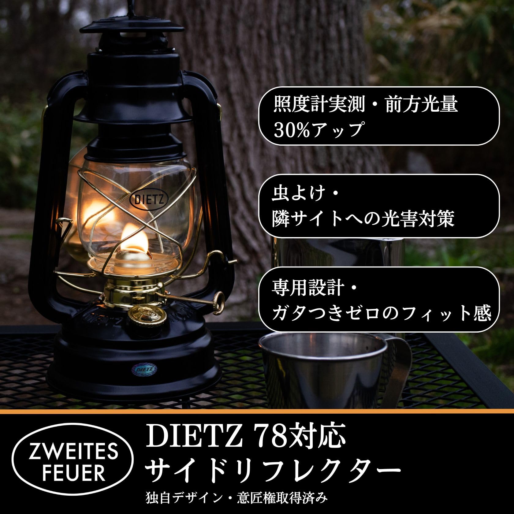 Amazon.co.jp: ZWEITES FEUER デイツ78用 リフレクター シェード