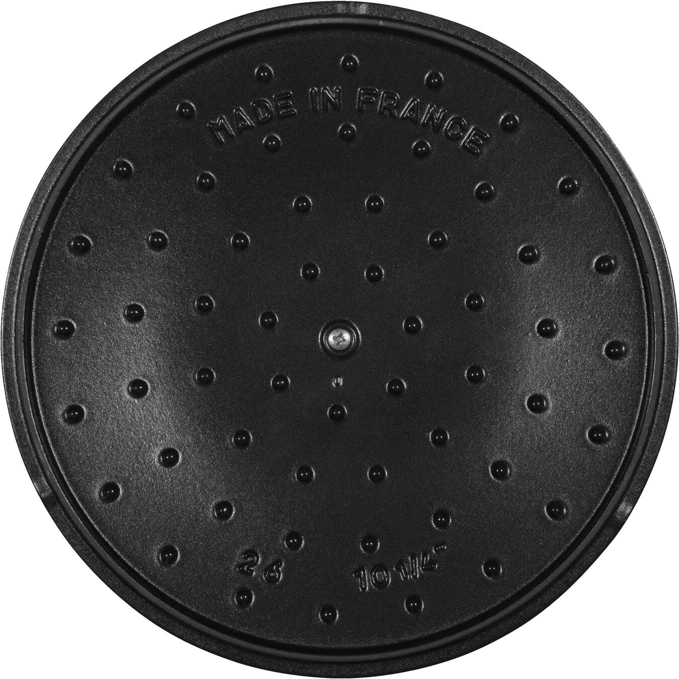 STAUB La Cocotte Lot de 2 casseroles rondes en fonte noire