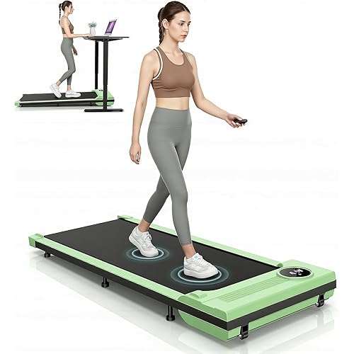 Walking Pad Treadmill, Funmily 2.5hp Under Desk Treadmill for Home/Office, 2026 Upgrade 3-in-1 Portable Treadmills with App, Remote Control, LED Display, 300 Lb Capacity