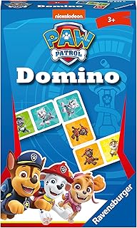 Ravensburger 20845 Gift Game-20845-Paw Patrol Domino-The Famous Tile Game for Children from 3 Years, Multicoloured