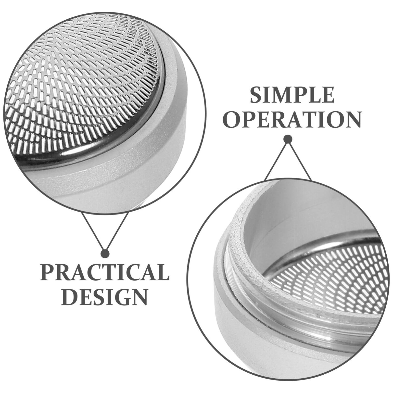 Baluue Shaver Head Mens Shaver Replacement Head Stainless Steel Shaver Head Shaver Supply