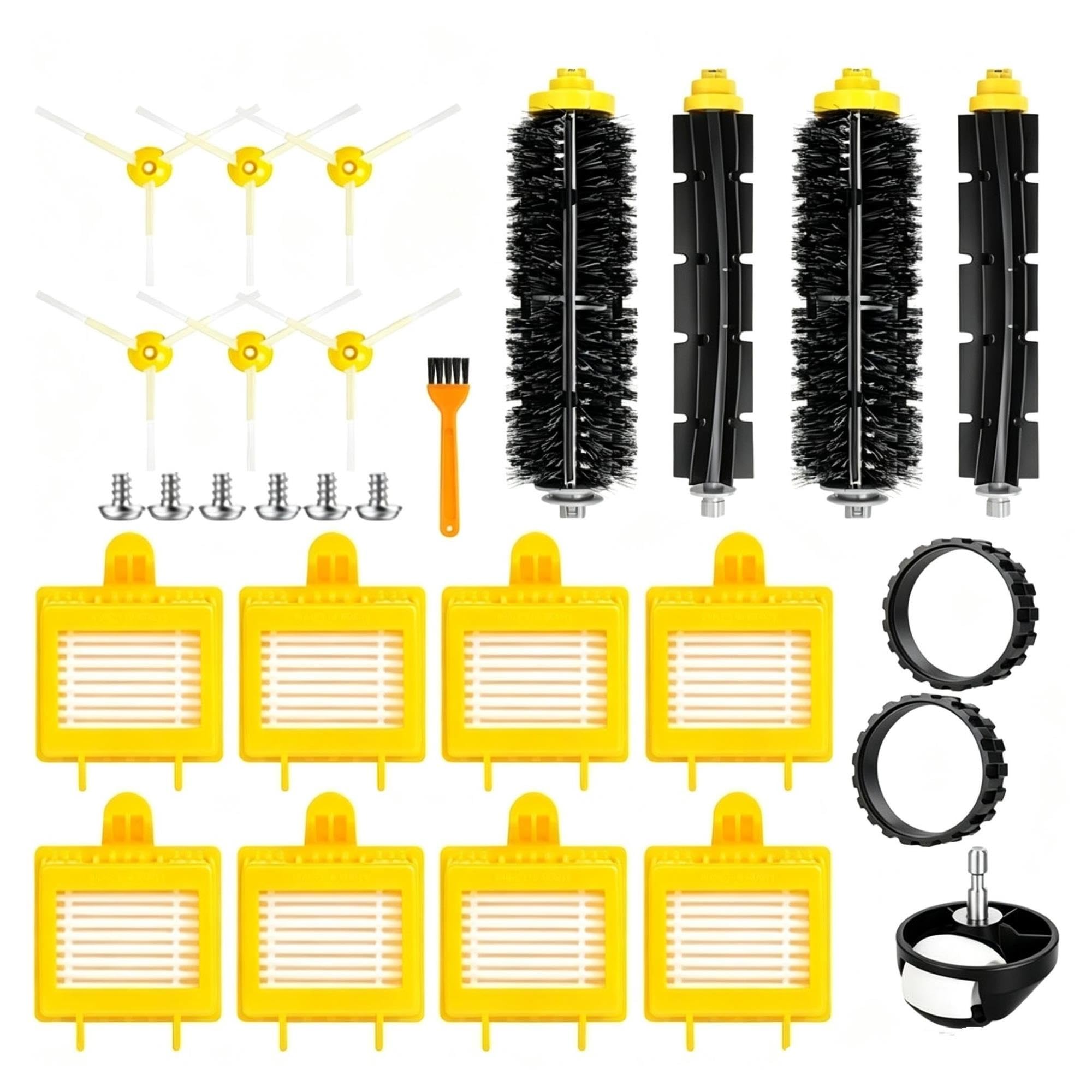 Compatibile con iRobot Roomba 700 Kit spazzole e filtro robot