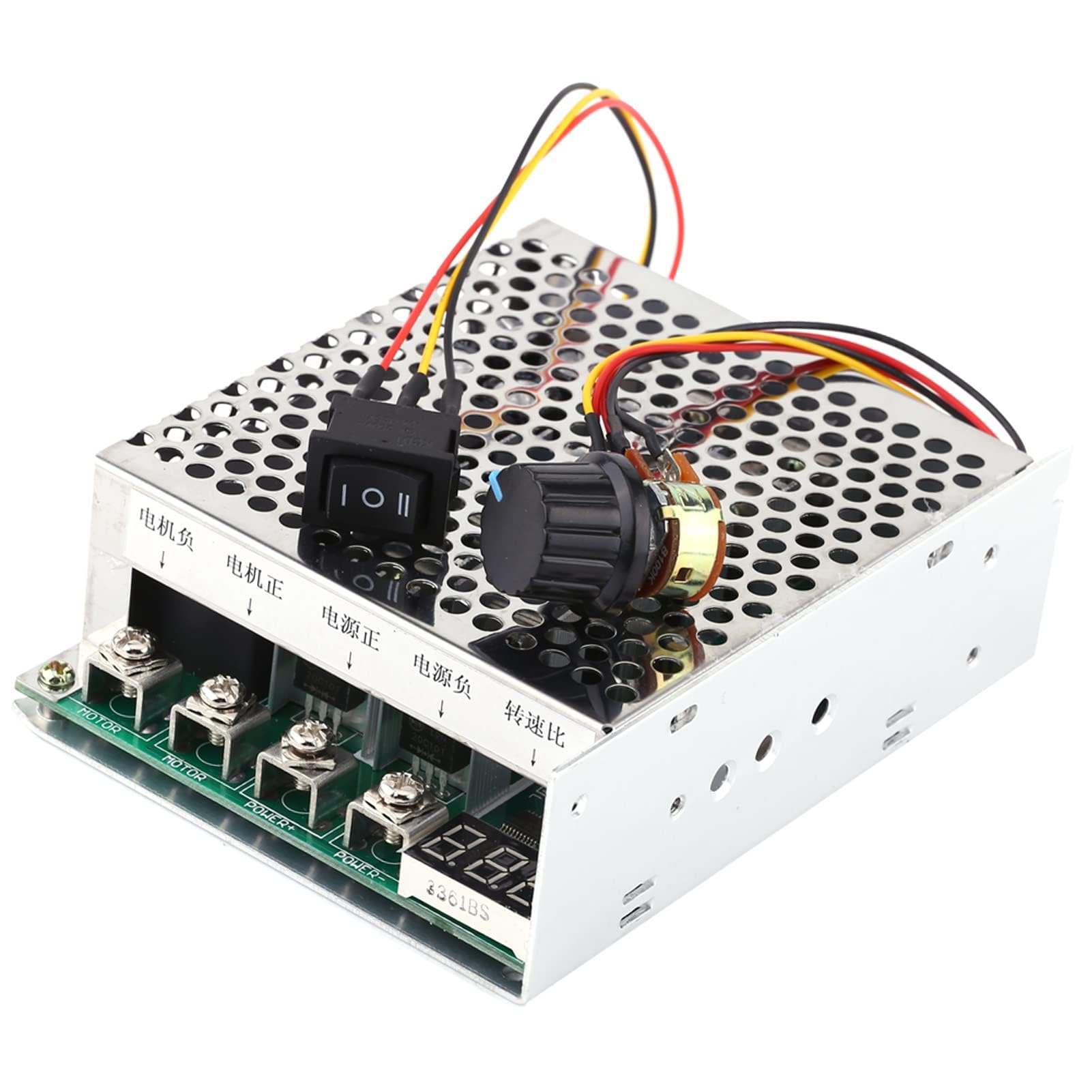 Regolatore di Velocità DC10v-55v Regolatore di Velocità del Motore DC 100 Amp DC 5 Controllo della Velocità del Motore Pwm 60a Regolatore di Velocità del Motore Display Digitale Interruttore di Direzi