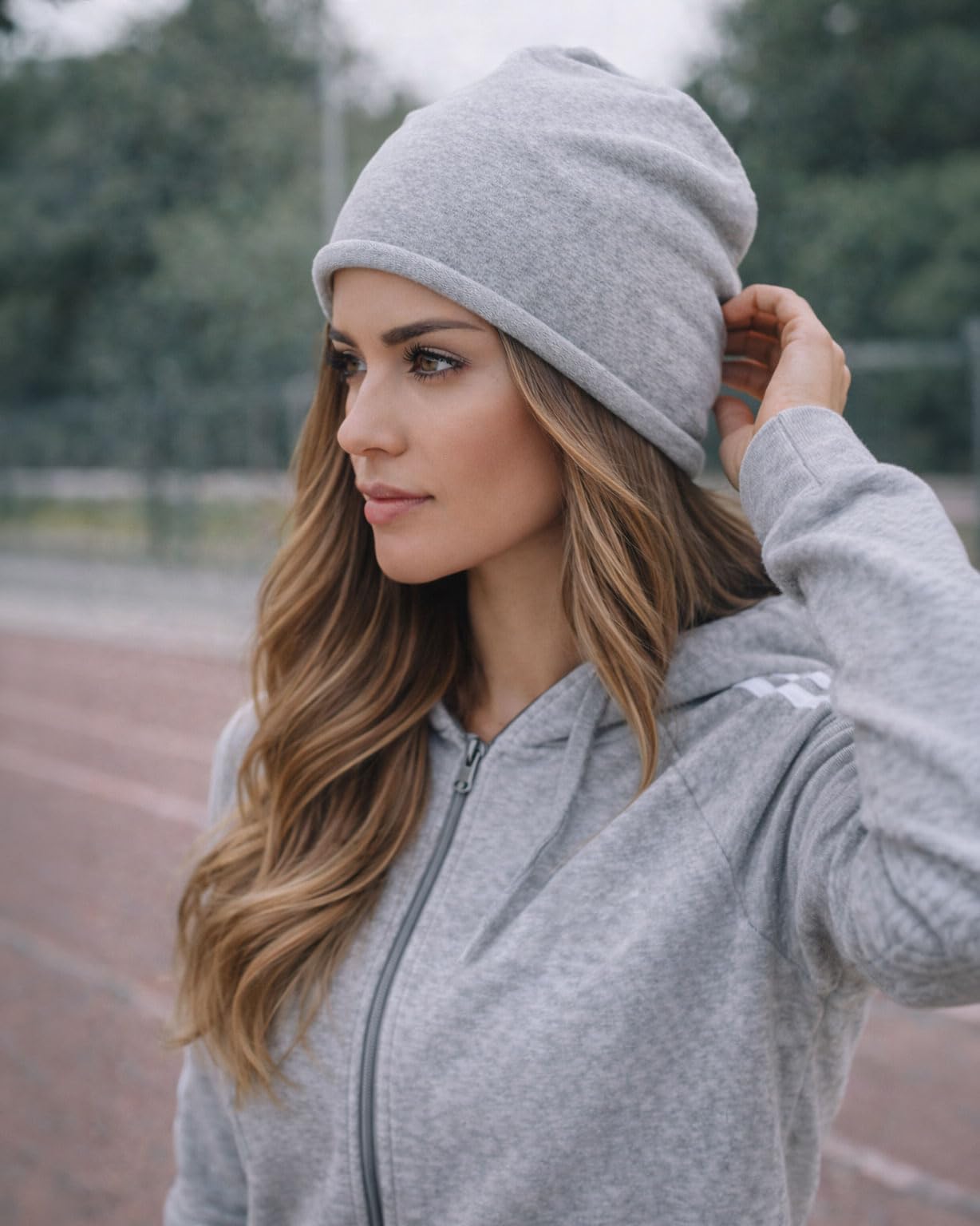 Cappello Uomo Donna in Cotone, Berretto Estivo e Invernale, Cuffia Leggera Elasticizzata Taglia Unica