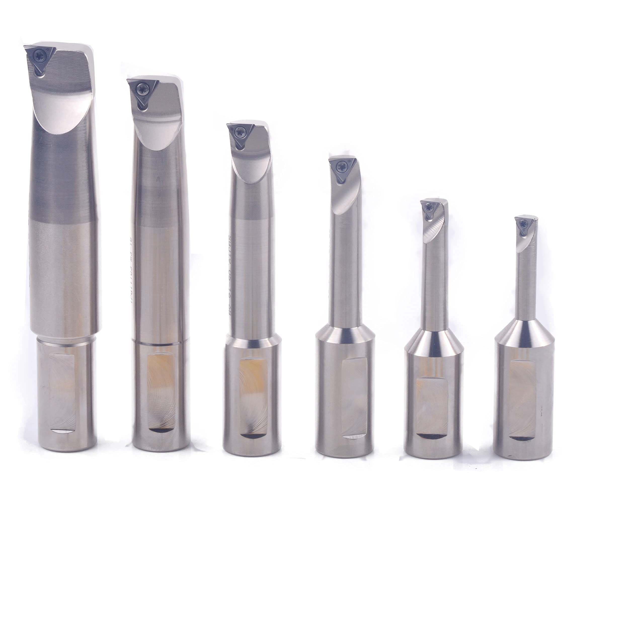 R8 Boring Bar Set - 6 Inserts Included -3