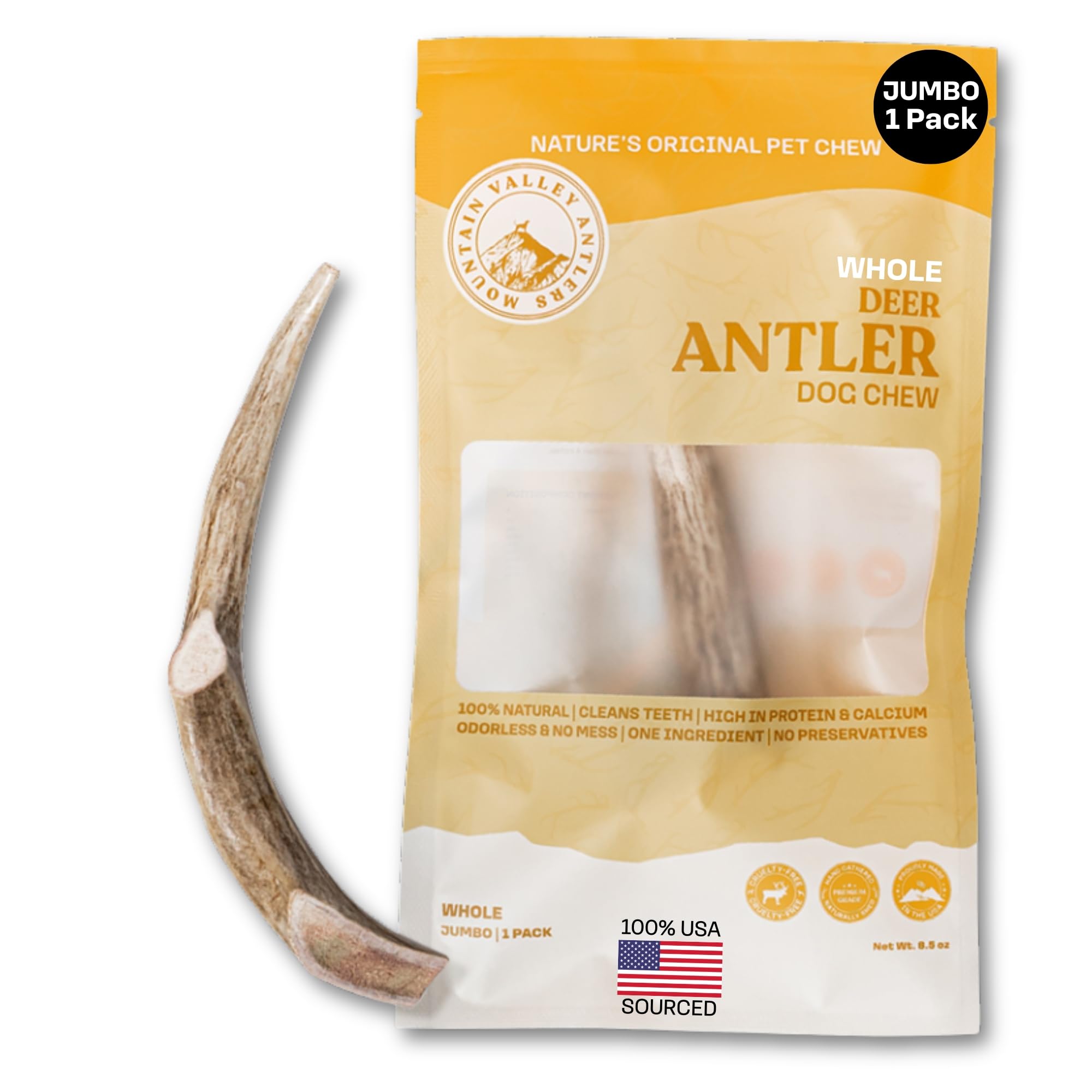 Mountain Valley Deer Antlers for Dogs