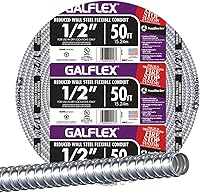 Vista 1 de Southwire 55081805 Conducto Galflex RWS de 12 pulgada x 50 pies, 12 pulgada