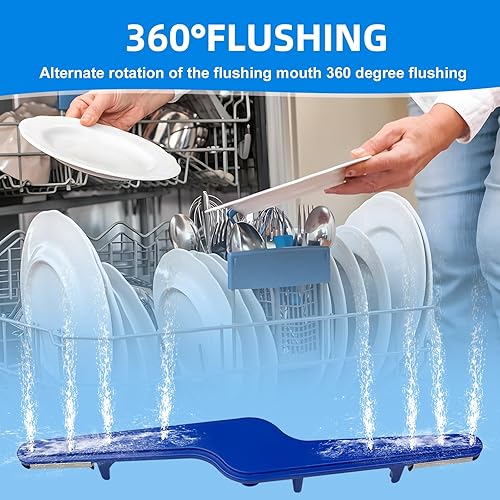 Miniatura 7 de 5304517203 - Brazo de lavado inferior para lavavajillas Frigidaire - Reemplaza 154568001, 154568002, 5304506526