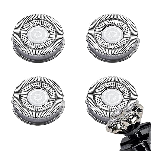 Miniatura 6 de 8 cuchillas de repuesto para afeitadora, compatibles con Skull Pitbull Shaver GoldSilverPlatinum PRO, cabezales de afeitado súper cerrados.