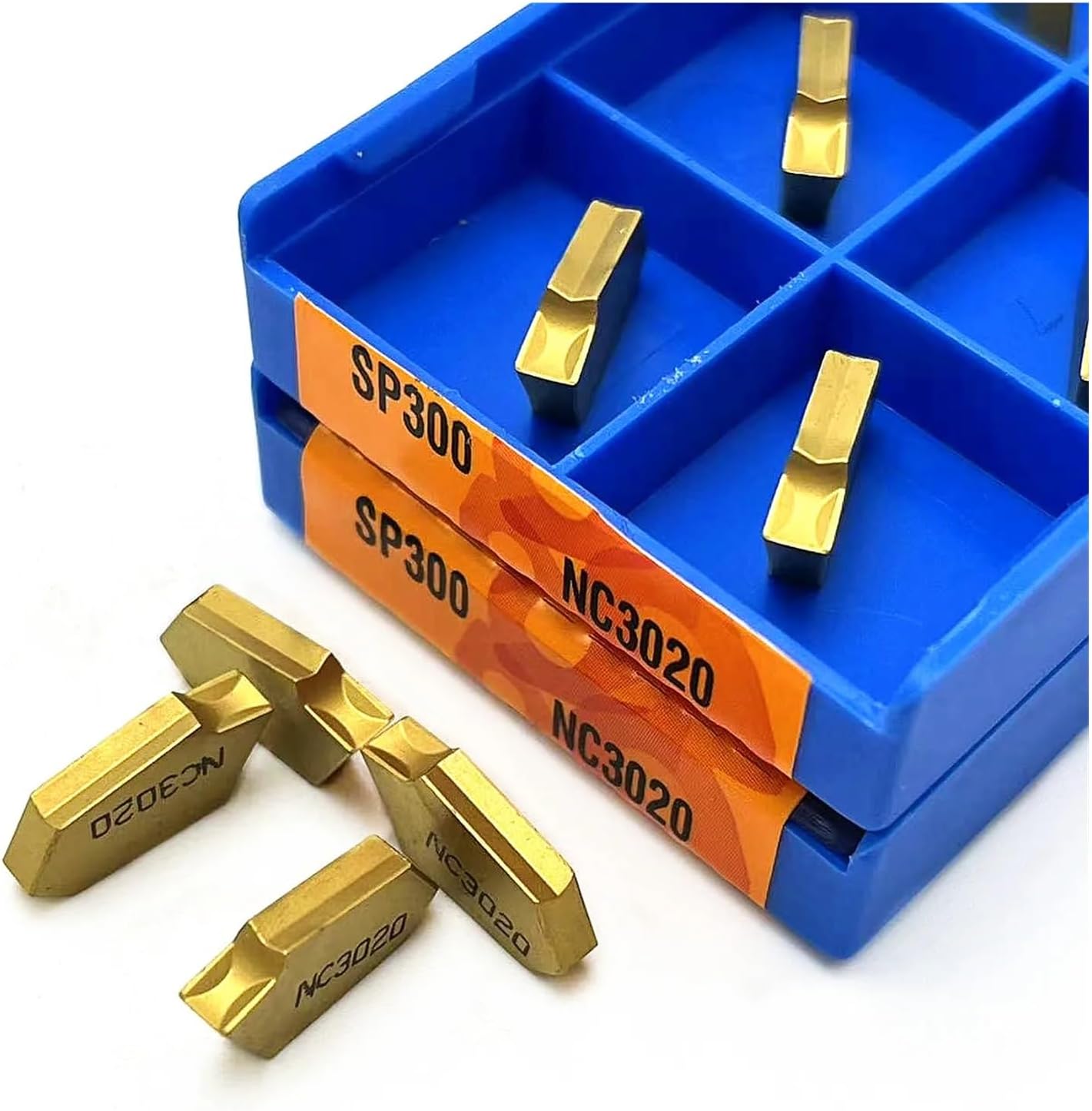 SP300 NC3020 NC3030 PC9030 korloy Grooving Inserts Lathe Turning Tool Parting and Grooving Off Tools SP300 NC3020(SP300 NC3030)