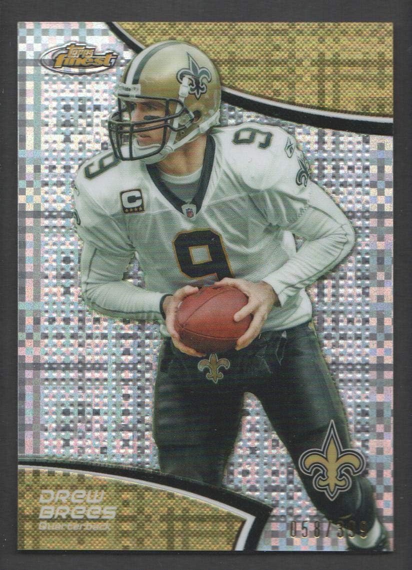 2011 Topps Finest Football Xfractor #60 Drew Brees /399