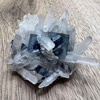 イエローマイカインフローライト♡スギライト共生No.2221 Amazon.co.jp