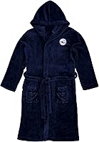 Vista 15 de Northwest NBA - Albornoz de seda para hombre, 26 x 47 pulgadas