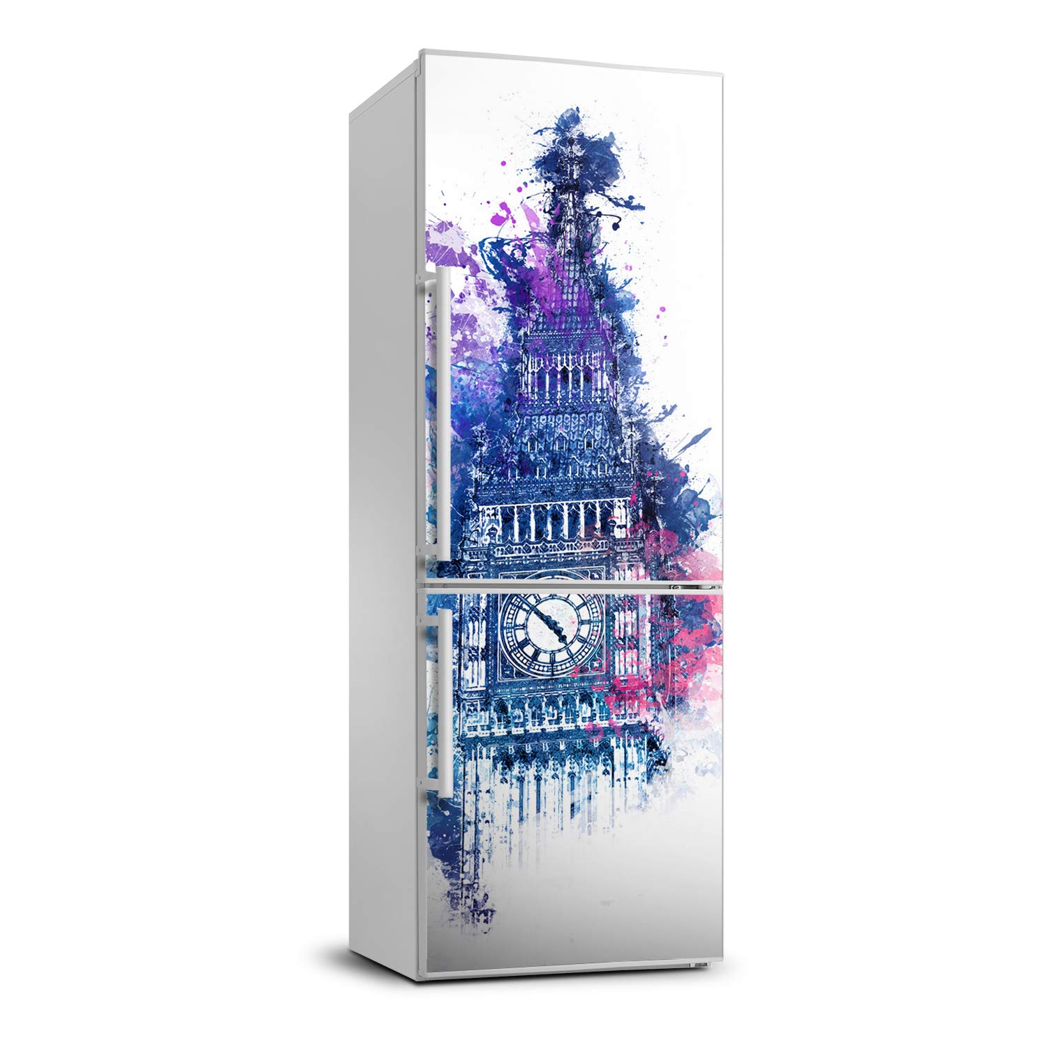 Película autoadhesiva de 70x190 cm Tulup lavable de alta adherencia y diseño Big Ben