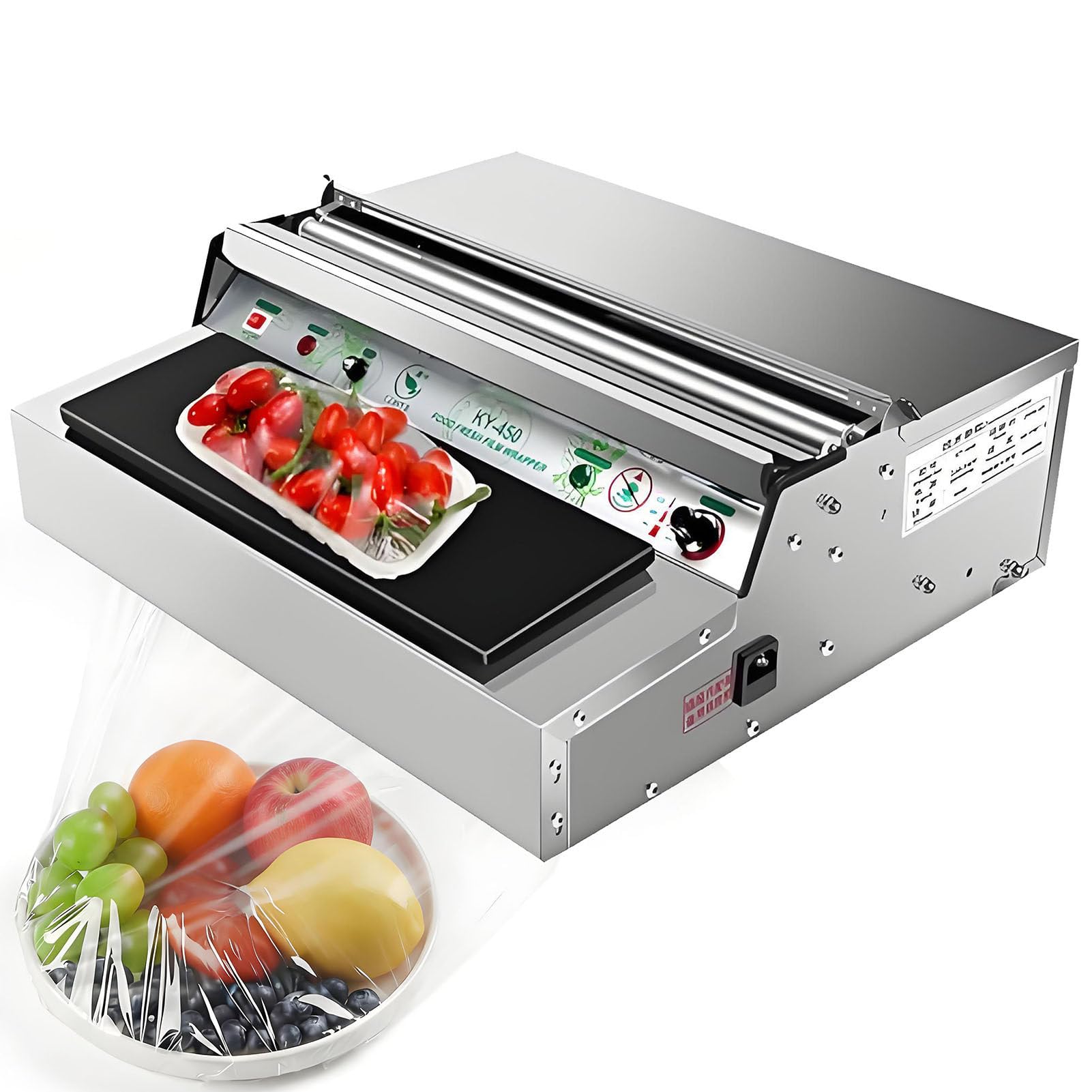 Envasadora de Film de Alimentos Frescos Eléctrico Comercial