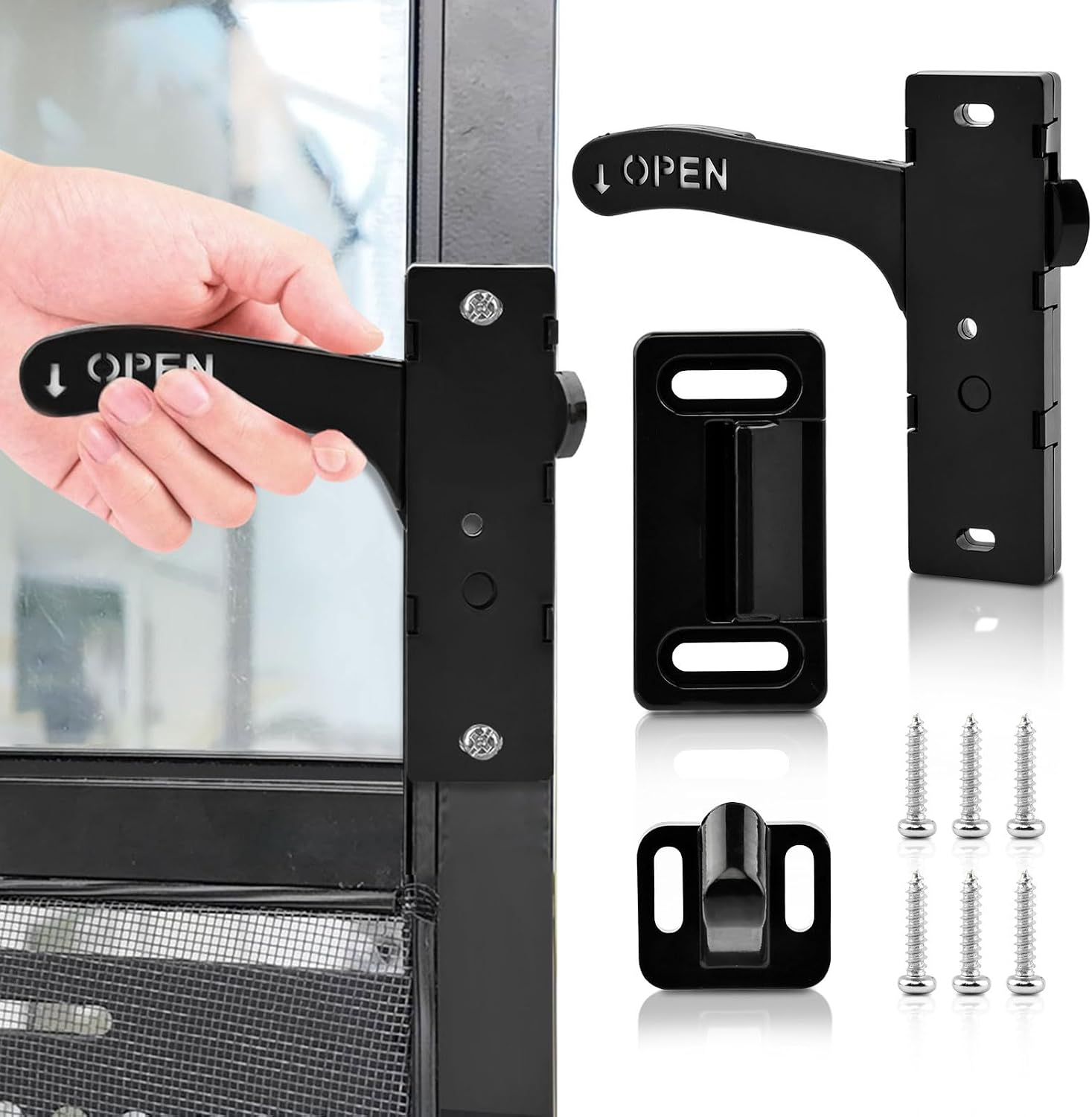 RV Screen Door Latch Left Hand Replacement Accessories