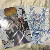 BLEACH展 BLEACH EX 原画展 黒崎一護 朽木ルキア クリアファイル m95384045126_1.jpg?1727027555