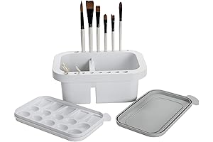 Jerry's Artarama Multi-Purpose Art Bucket with Integrated Palette