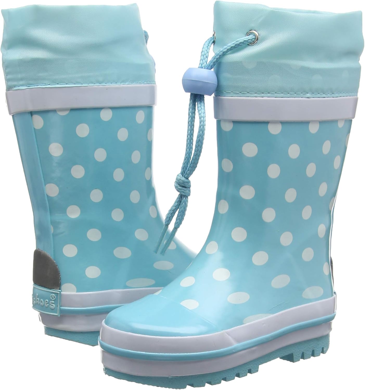 Playshoes Girl's Wellies Rain Boot Dotted Wellington Rubber