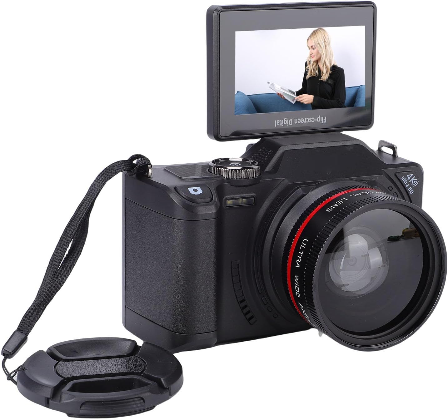 NBD VC Caéscope 4K Caéra vidéo Autofocus 64P 60FPS Zoo nuérique