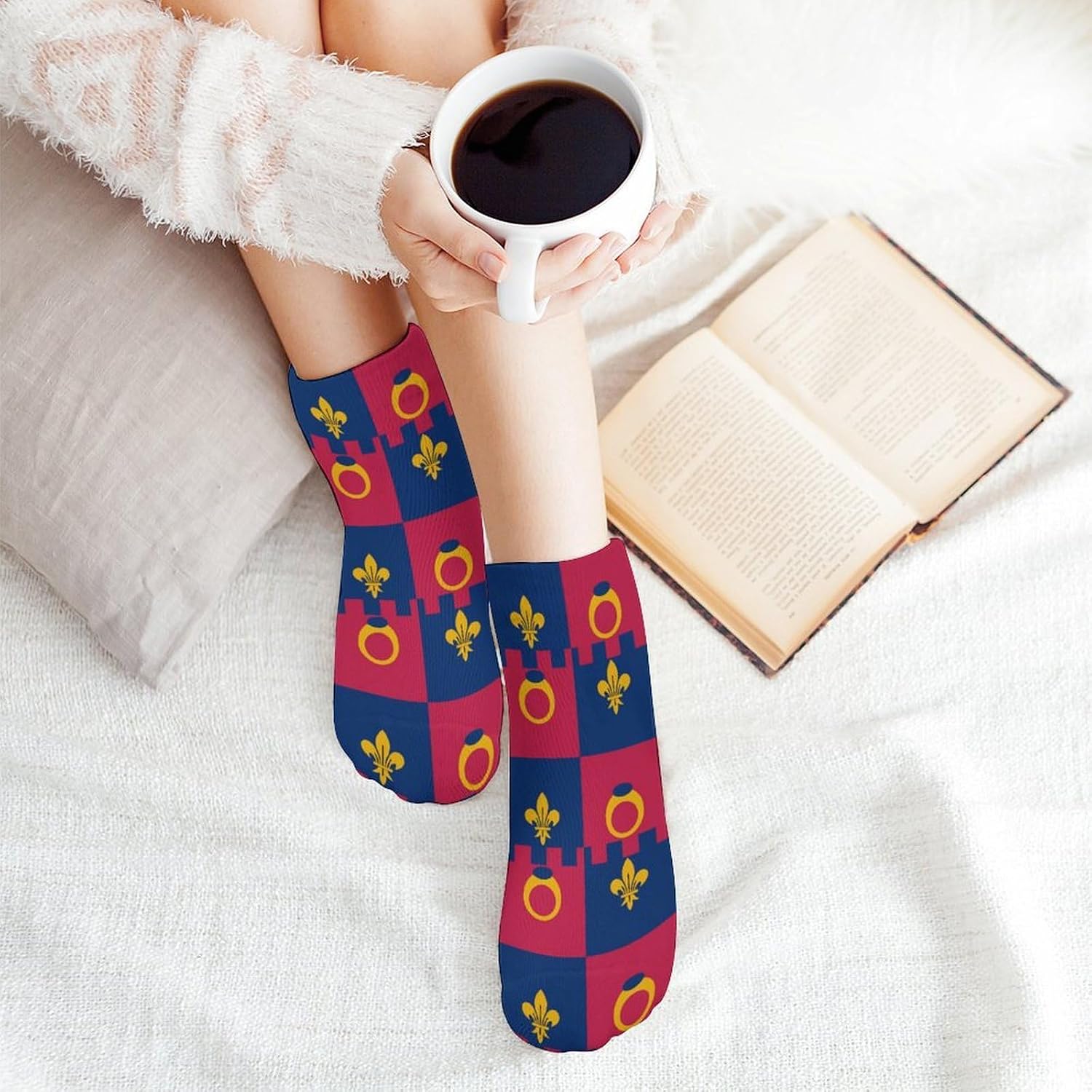 Flag of Montgomery County Maryland 5 Pairs Low Cut Ankle Socks Casual Liner Sock No Show Invisible Socks for Men Women