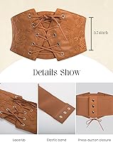 Vista 64 de GRACE KARIN Corsé elástico elástico para mujer Negro