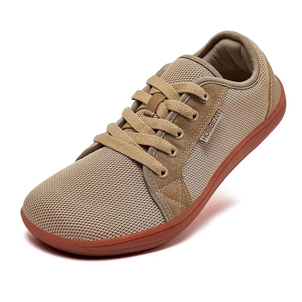 HOBIBEAR Unisex Calzado Descalzo Minimalistas Hombres Mujeres Zapatillas Ligeras Flexibles para Exterior Interio Ligeros y Transpirables