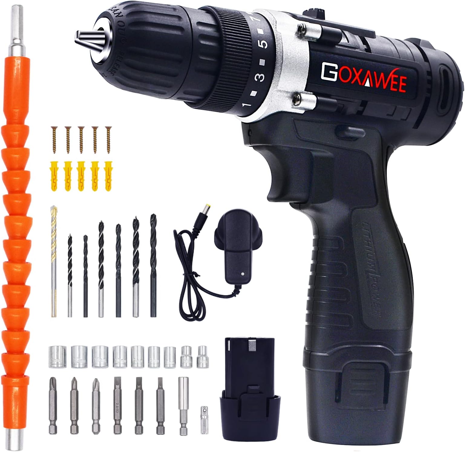 Most Versatile Drill with Tool Case