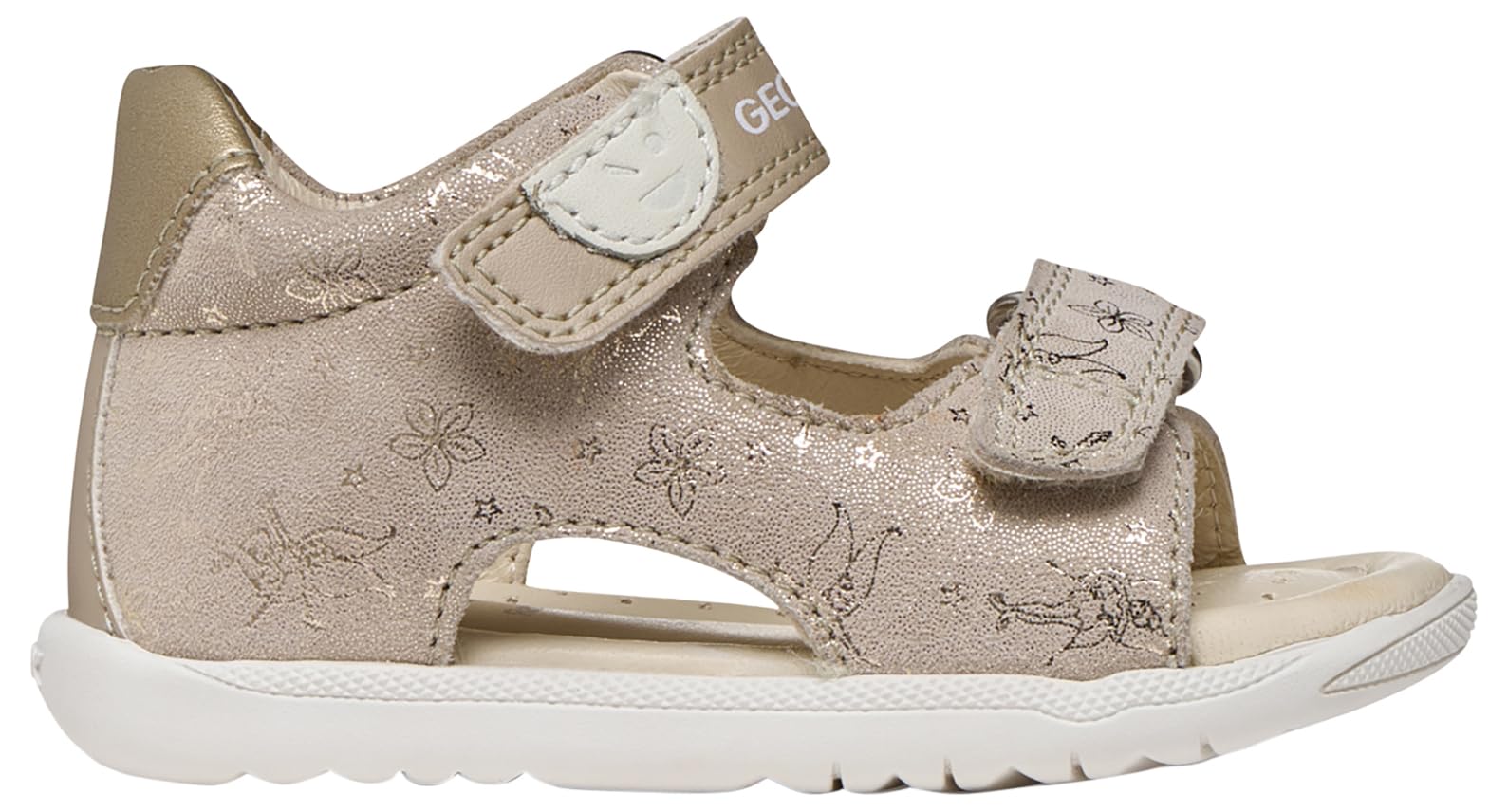 Geox Baby-Mädchen B Macchia Gir Sandal