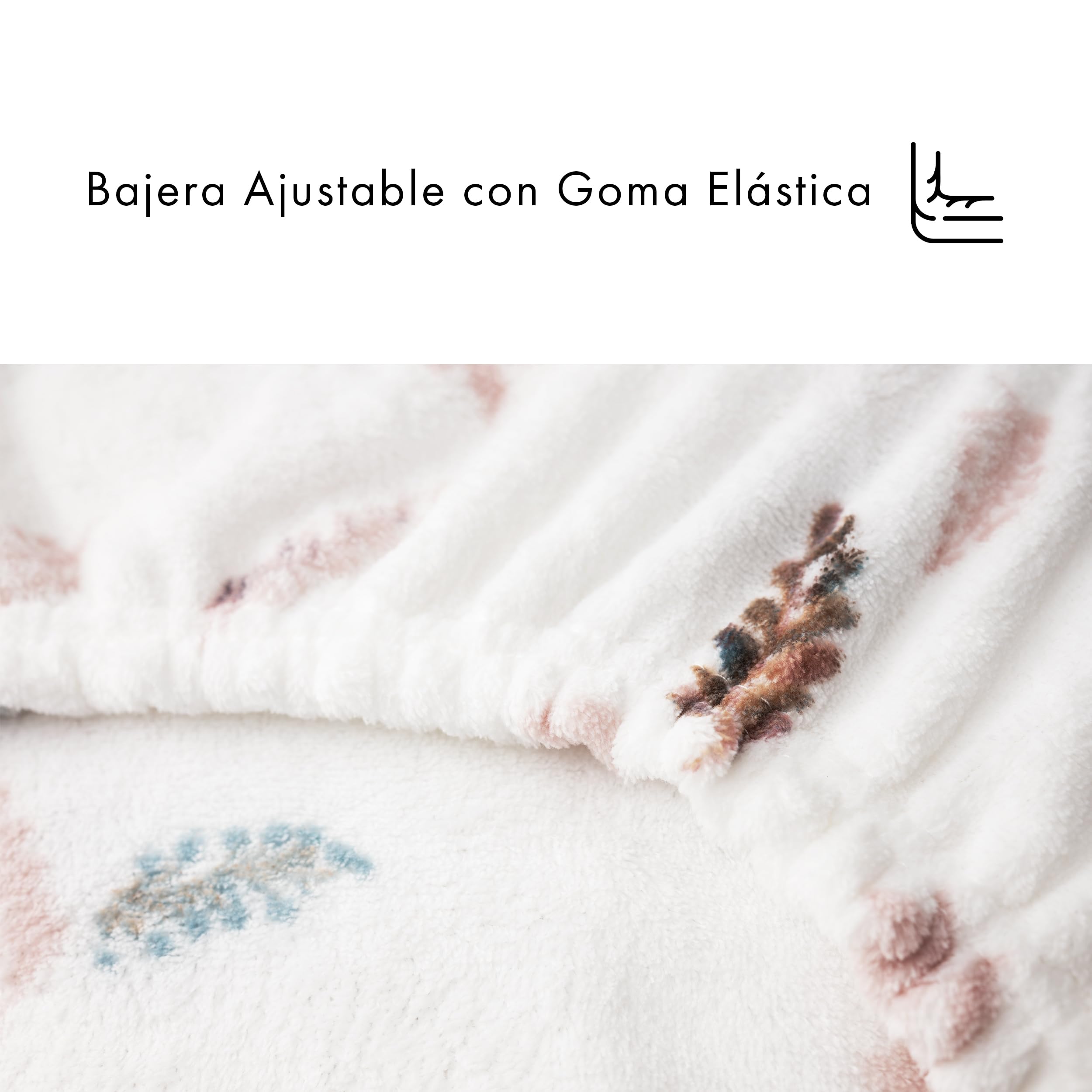 Juego de Sábanas Coralina Termica 3 Piezas para Cama de 135 - Sábanas para Invierno Polar Cama Matrimonio | Bajera Ajustable 135x190/200+30cm, Encimera de 210x260cm y una Funda Almohada 45x150cm