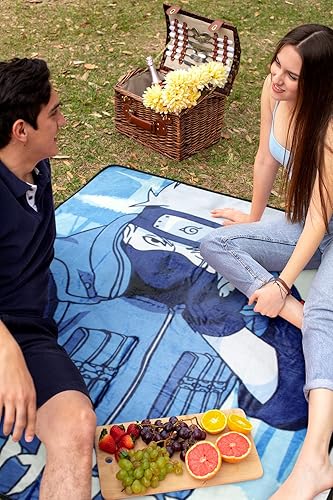 Miniatura 3 de Seven Times Six Naruto Shippuden Kakashi Hatake - Manta de forro polar súper afelpado