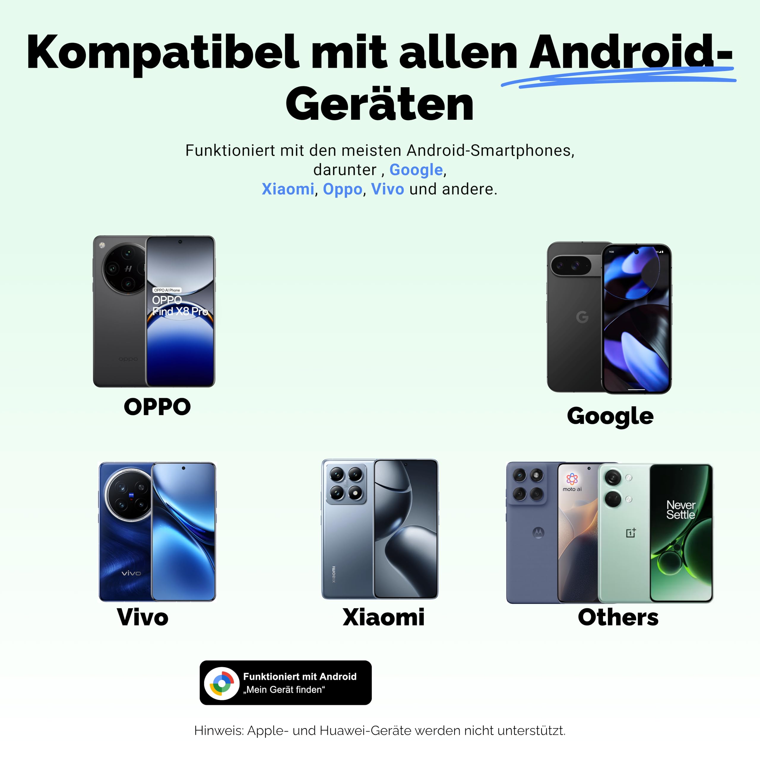 Lifemate Life Tag 6er-Pack – Bluetooth Tracker Android mit „Mein Gerät Finden“-App, Wasserdicht, Lange Batterielaufzeit Android Tracker Tag – Ideal für Schlüssel, Taschen, Haustiere & Gepäck