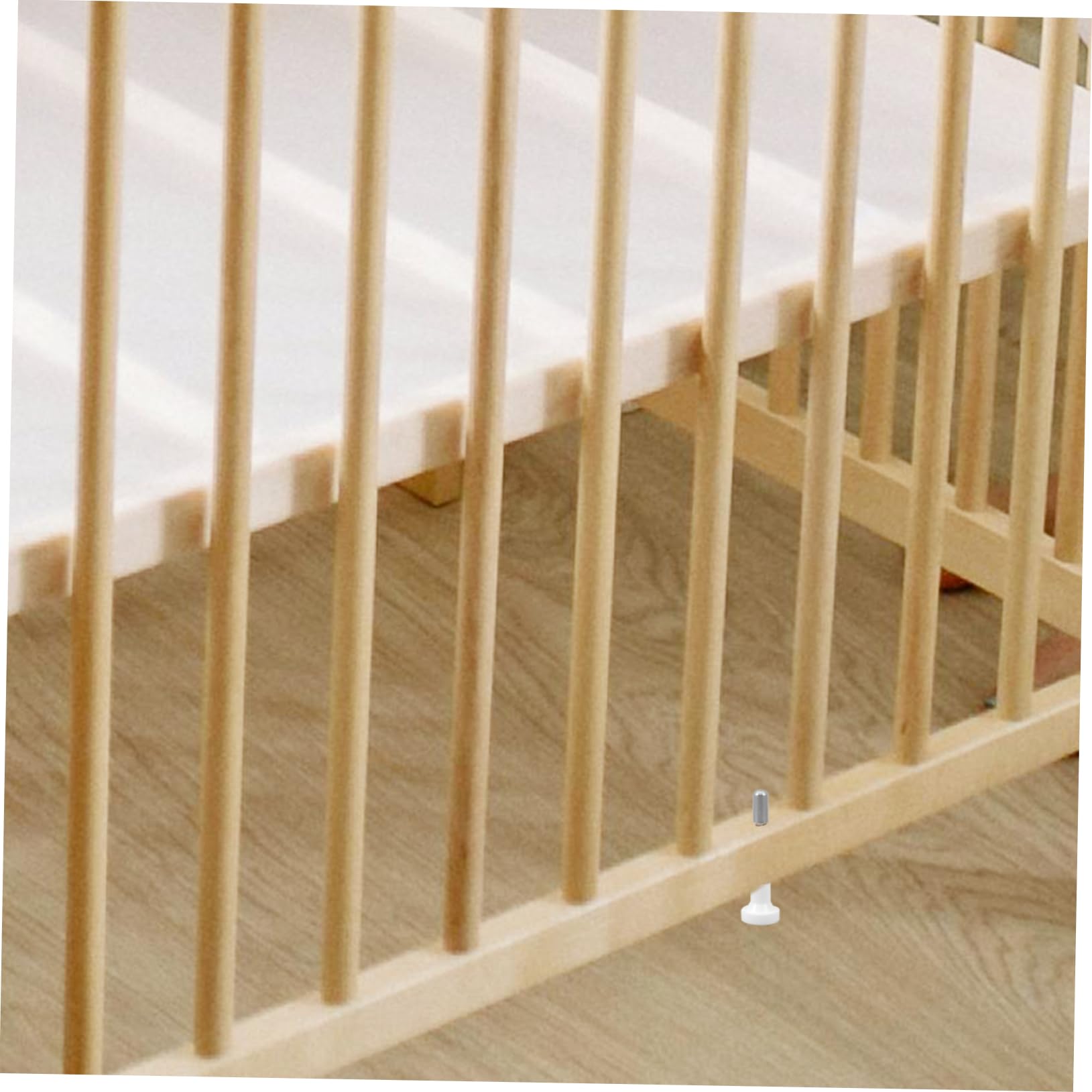 Yardenfun Cierre Para Cuna De Ñiño Resorte De Hierro Flexible, Pasador De Bloqueo 50 Mm, Herrajes De Fijación Para Minicuna, Kit 4 Piezas Para Accesorios De Cama Infantil