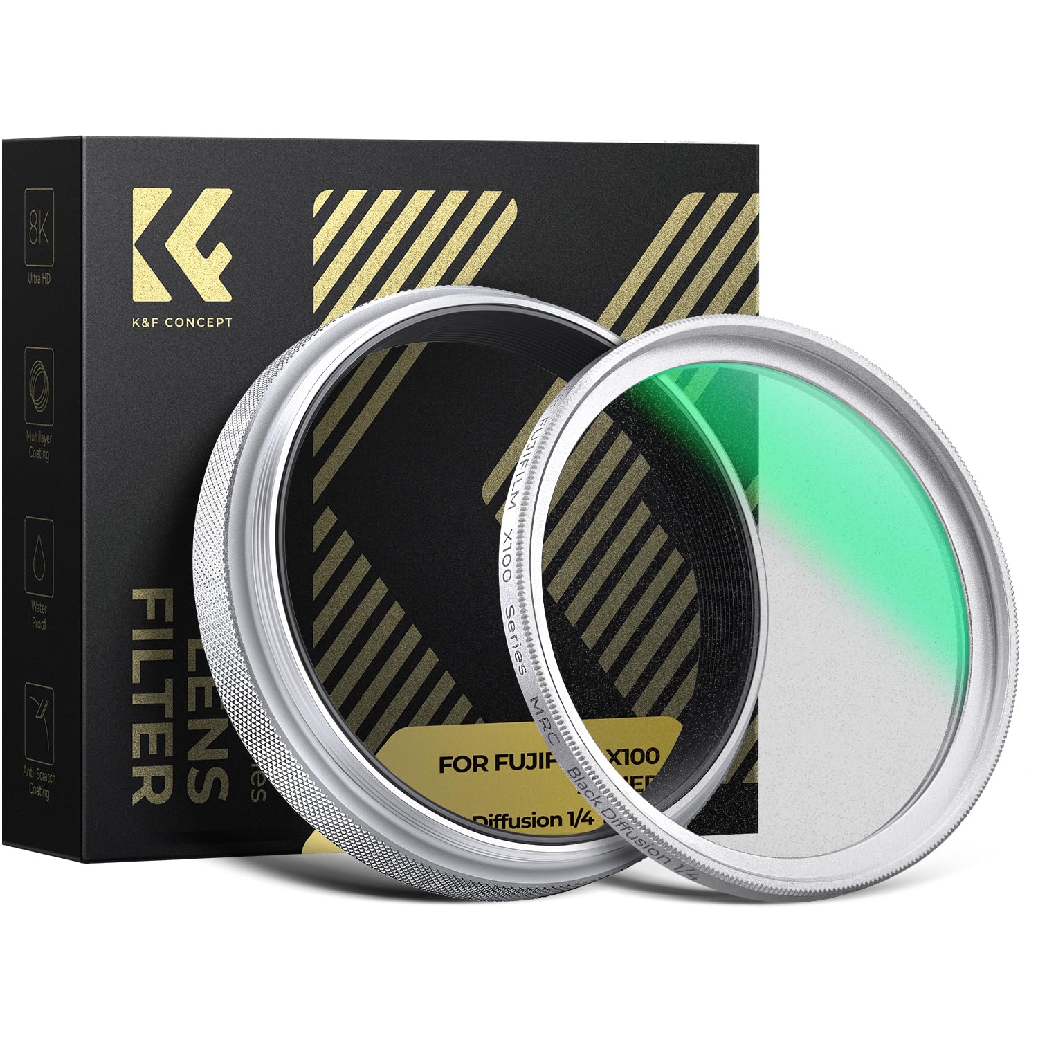 Buy K&F Concept Black Mist Diffusion 1/4 Filter for Fujifilm X100