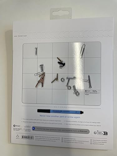 Miniatura 6 de iFixit Alfombrilla magnética para proyectos, superficie de trabajo magnética regrabable para reparación de electrónica, teléfono, laptop