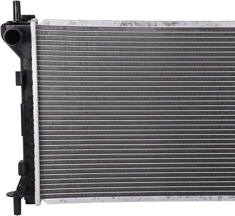 SCITOO 2296 Radiator 3391 Condenser for 2005-2007 for Ford for Focus 2.0L 2005-2007 for Ford for Focus 2.3L 2007 for Ford for Focus 2.5L
