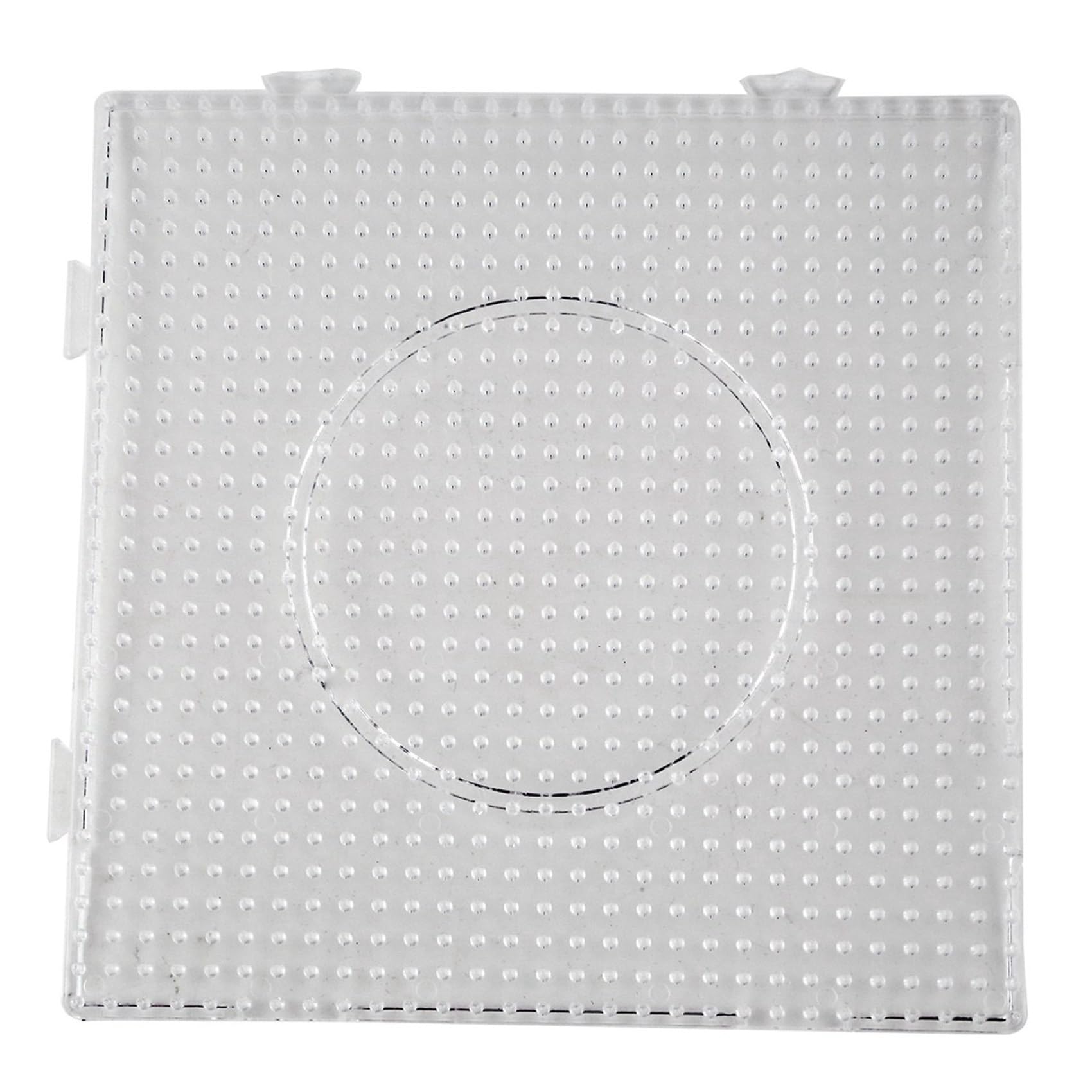 24 x ABC klare Stecktafeln für Sicherungsperlen, quadratisch, 145 x 145 mm