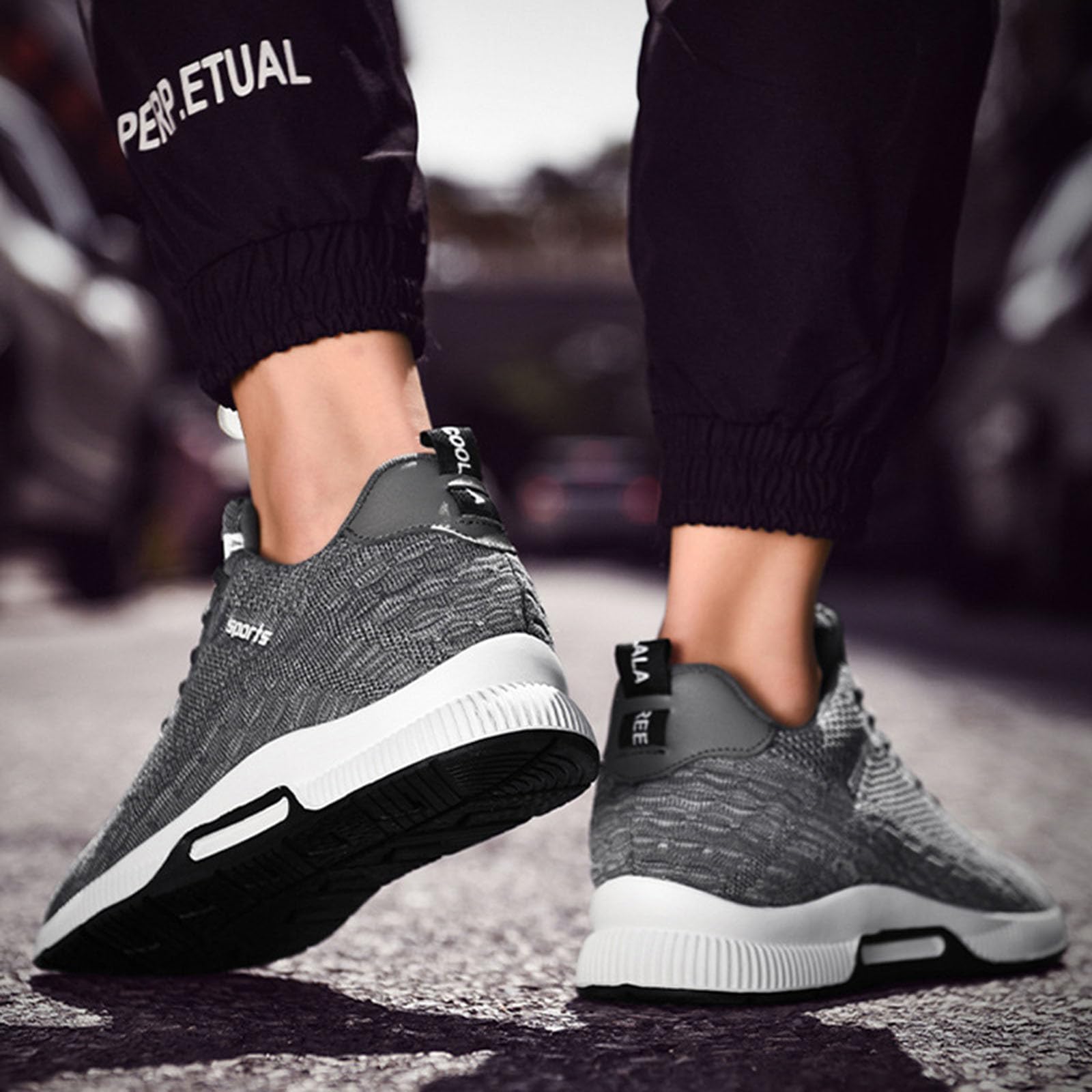Elevator Schuhe Herren Damen Walkingschuhe Höhensteigerung Aufzug Schnürhalbschuhe Mesh Sneaker Leichte Joggingschuhe Atmungsaktiv Anzugschuhe Lace-up Sports Freizeitschuhe Lässige Casual Wanderschuhe