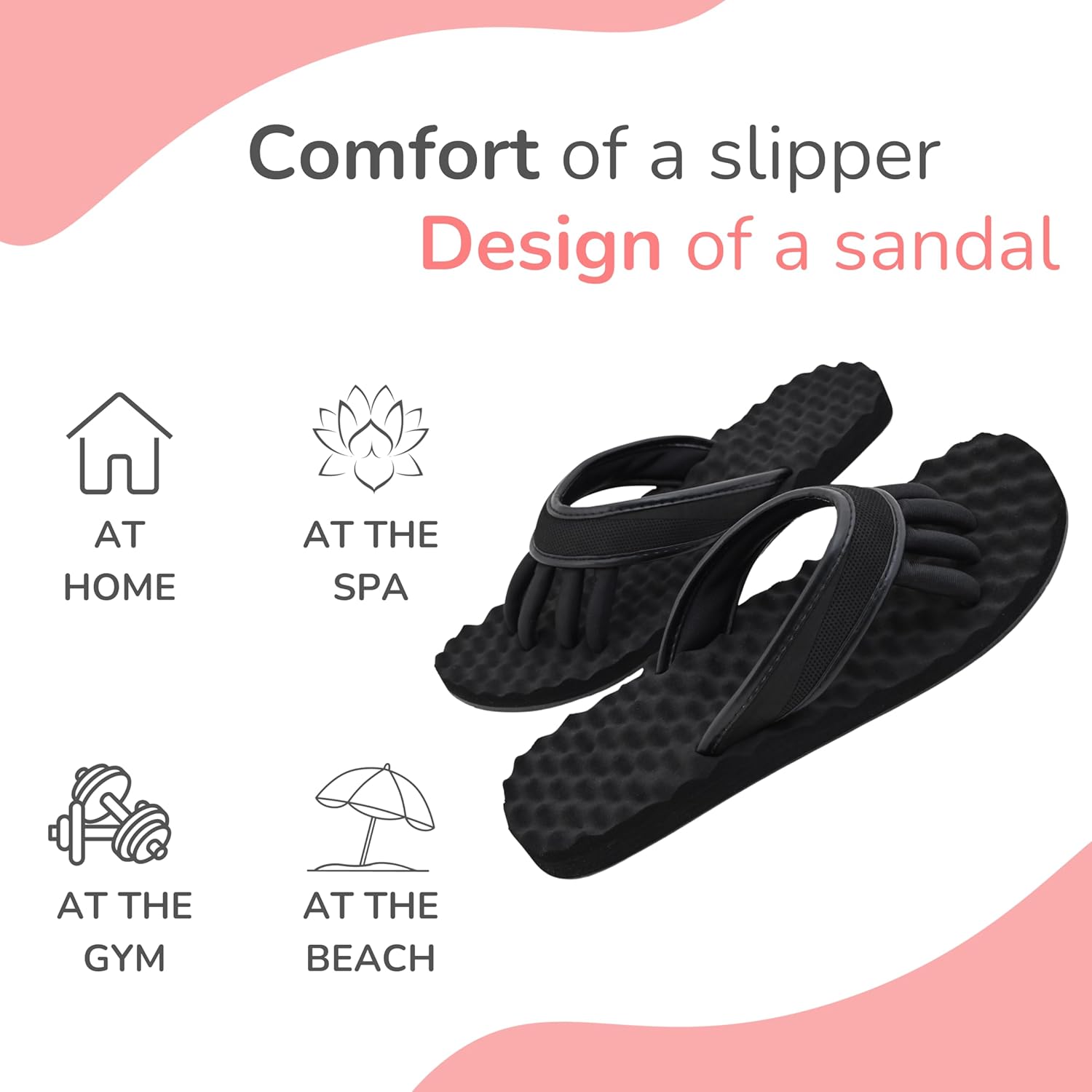 Sandália feminina de pedicure ortopédica de EVA – Sandálias femininas confortáveis com suporte de arco para casa, salão, ioga e academia – chinelos com separadores embutidos… em promoção! Veja a oferta e mais achadinhos de Chinelos & Pantufas 5 Hoje é o melhor dia para comprar Sandália feminina de pedicure ortopédica de EVA – Sandálias femininas confortáveis com suporte de arco para casa, salão, ioga e academia – chinelos com separadores embutidos… com aquele preço maroto! Promoção! Aproveite a oferta! 5