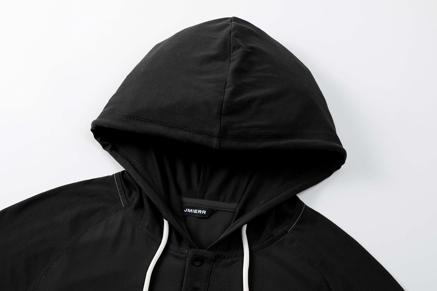 Men's Casual Sweatshirts Fall Hooded Long Sleeve Shirts Drawstring Color Block Pullover Hoodies - Image 6